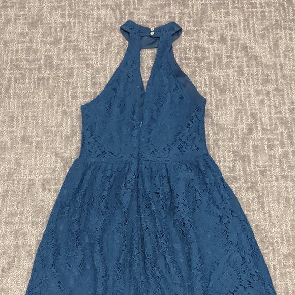 Altar'd State Navy Blue Dress - Picture 2 of 4